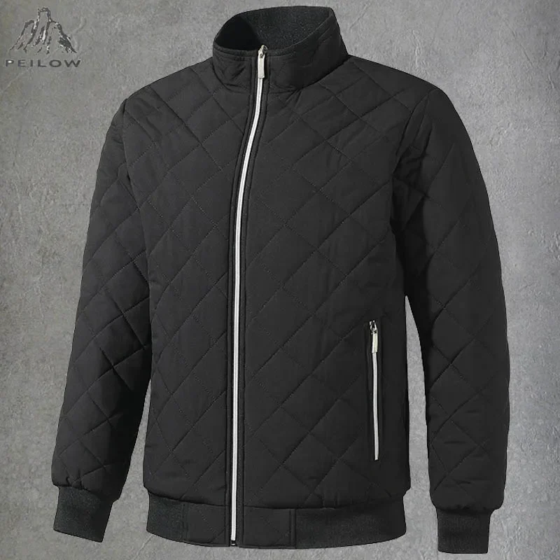 Thermal Warm Padded Winter Coat Men Outwear Windbreakers Fleece Jacket Casual Business Autumn Bomber Coats Parkas Men Clothing