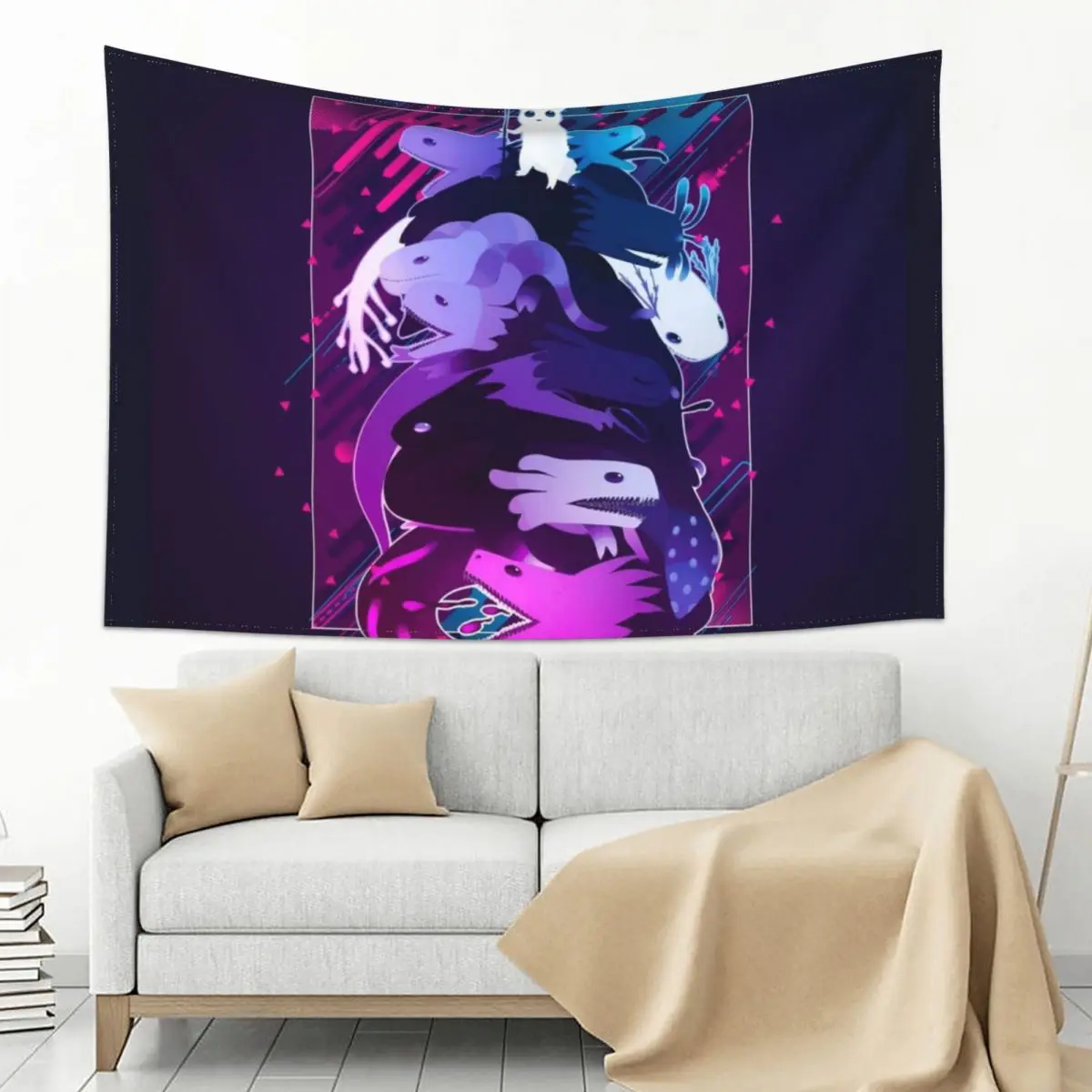 

Rain World *Modern Graphic Design* Tapestry Bed Room Decoration Home Decorations Aesthetic Room Decor Korean Style Tapestry