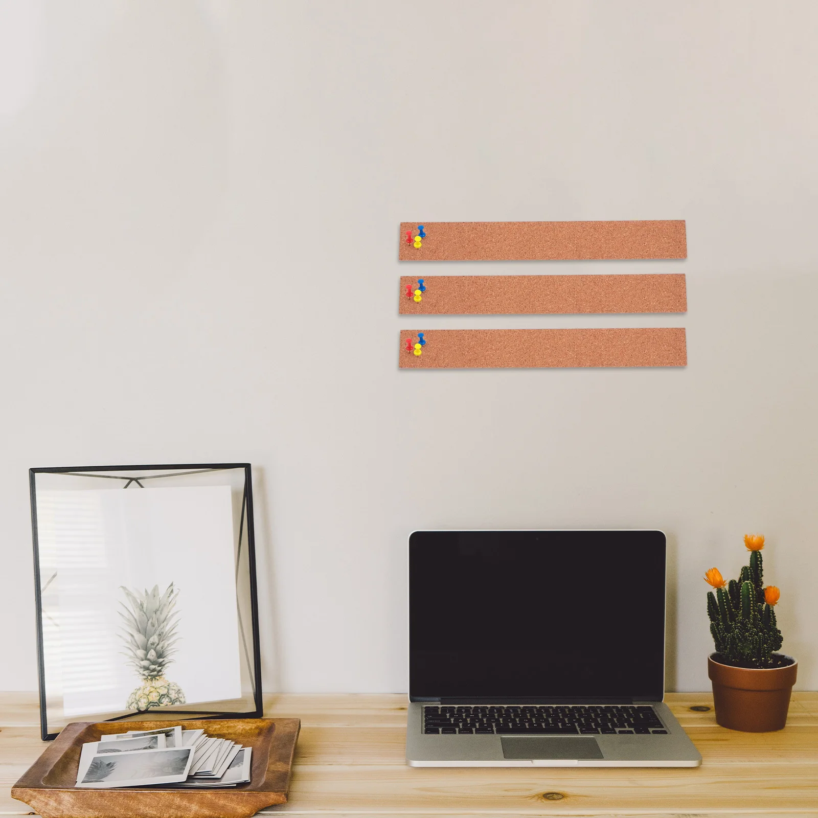 

1 set Board Strips Natural Learning Supply Frameless For Office Home Decor Bulletin Bar Memo Strip Learning Supply