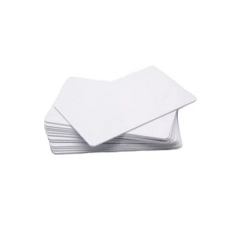einkshop 50pcs Blank Inkjet PVC Id Card Blank Inkjet PVC Id Card for epson RX590 RX680 R330 R270 R280 R285 R290 R380 R390 T50