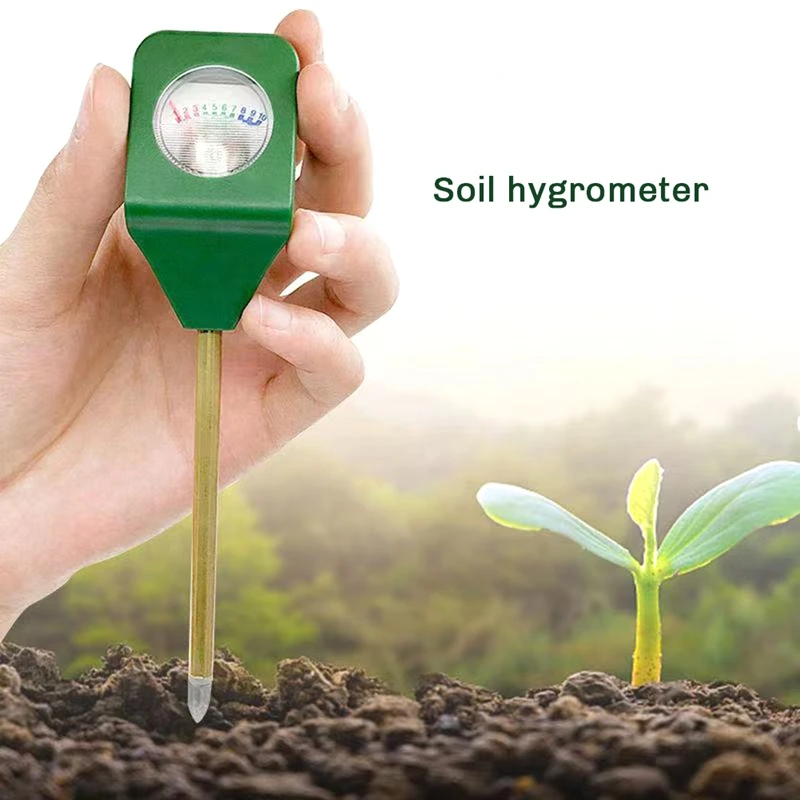 10PCS Mini Portable Hygrometer Tester Soil Moisture Humidimetre Meter Indoor Potted Plants Plantation Soil Analyzer