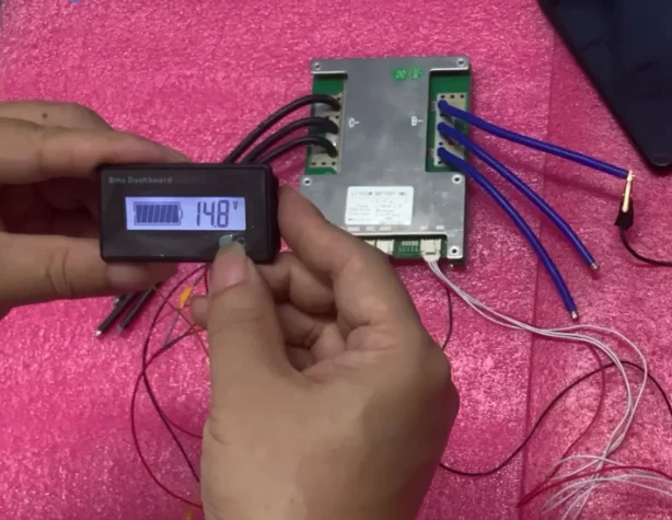 1.8 Inch LCD  Screen for XiaoXiang  BMS / JBD  UART BMS 3S-32S   Display SOC/Voltage/Current