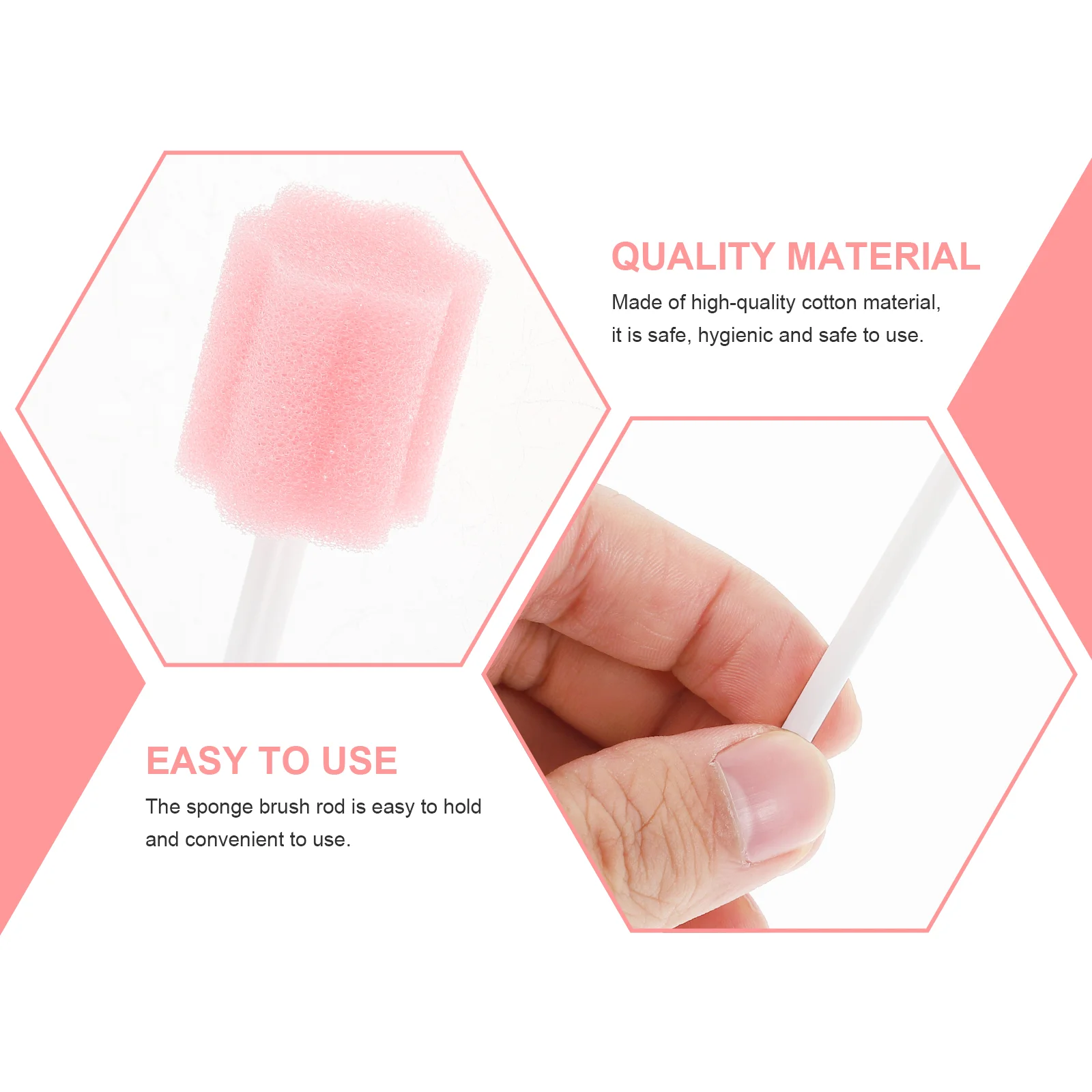 Disposable Sponge Wand Wand Stick Cleaning Supply Oral Swabs Portable Mouth Care Cavity Household