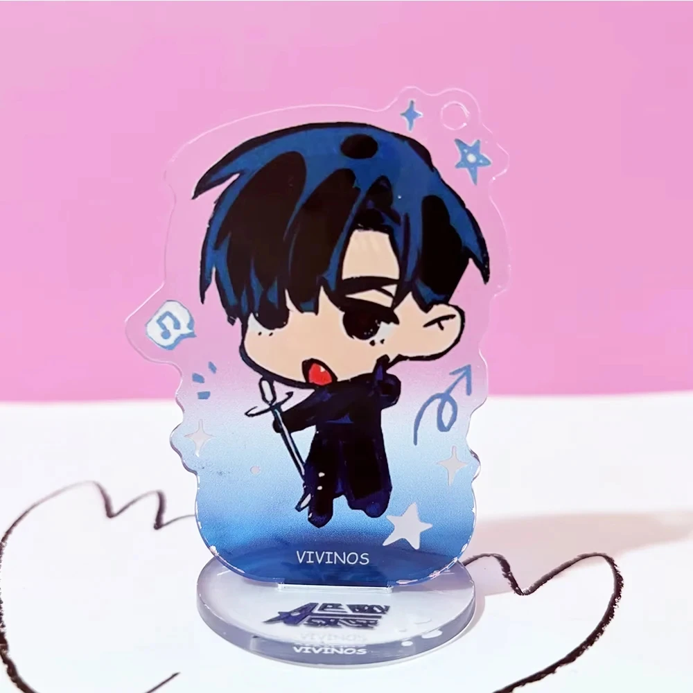 Anime Alien Stage Ivan&Till Q-Version Acrylic Stand Model Plate Cartoon Character Standee Desktop Ornament Cosplay Props