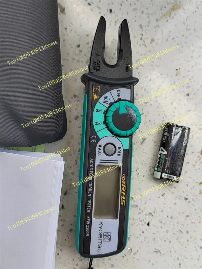 [100% New] Kyoritsu 2300R True RMS AC/DC Fork Current Tester, 100A