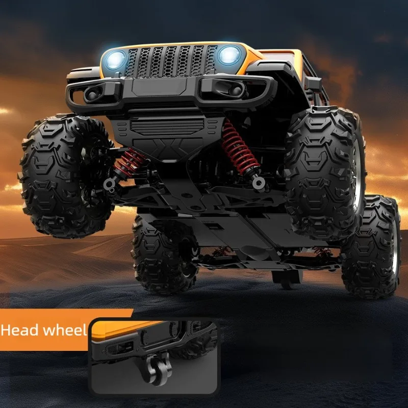 2.4GHz Off Road Auto telecomandata per bambini RC Auto giocattolo con batteria ricaricabile Assorbimento degli urti Arrampicata RC 4WD Auto Ragazzi regalo