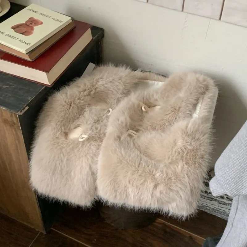 Korean Style Children's Imitation Fur Vest Winter New Baby Style with Plush and Environmentally Friendly Fur Coat