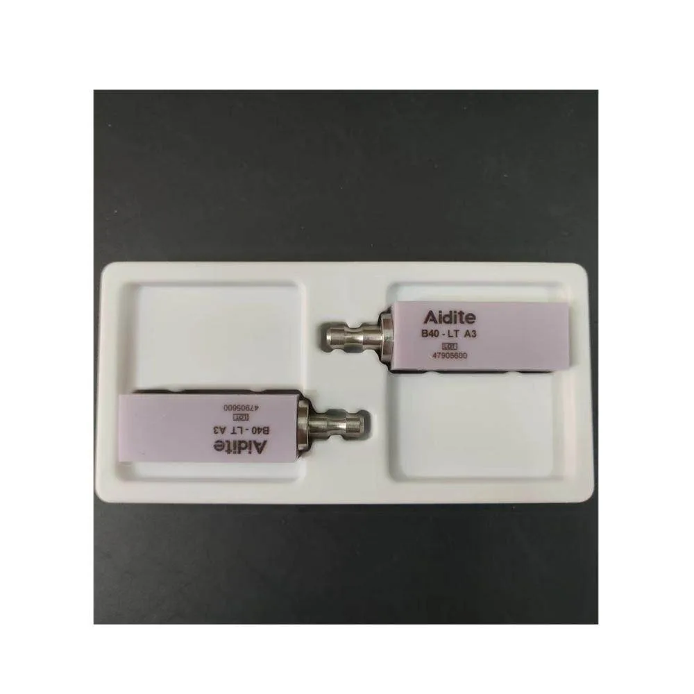 5PCS B40 Aidite Cameo Blue Dental Ceramics Blocks Glass Ceramic Block for Dental Restorations
