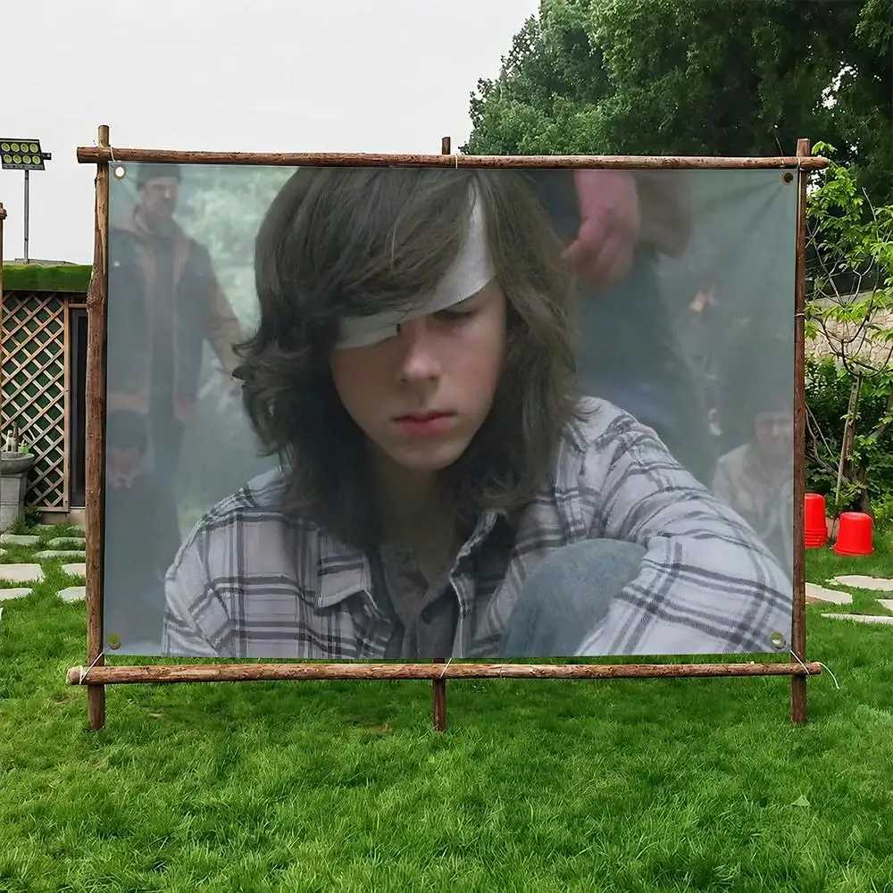 Chandler Riggs Actor Flags Flag Soft skin-friendly Durable Tapestry Outdoor party Home living room bedroom Decoration