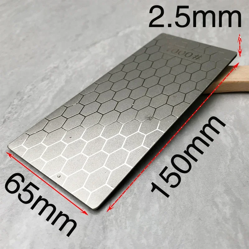 Diamond Knife Sharpening Stone Knife Sharpener Ultra-thin Honeycomb Surface Whetstone Grindstone Tool 400# 600# 1000# 1200#