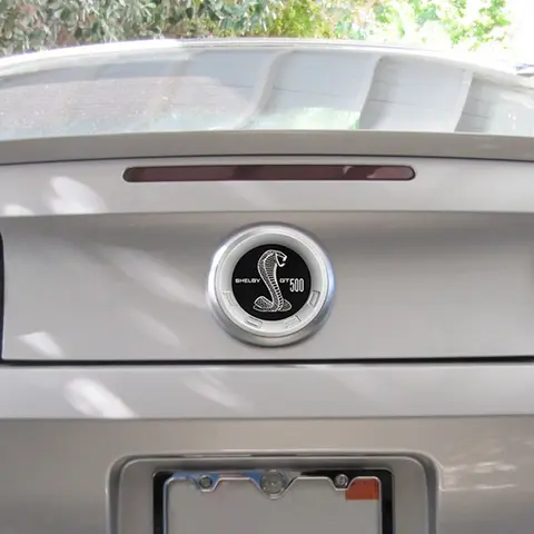 15cm SHELBY GT 500 emblem klistermärke bagagerumsklistermärke för Ford Mustang Cobra LAGUNA SECA 2.3T Ford klistermärke Mustang baklucka dekaler 10 best sales Shelby GT500 tillbehör - №1