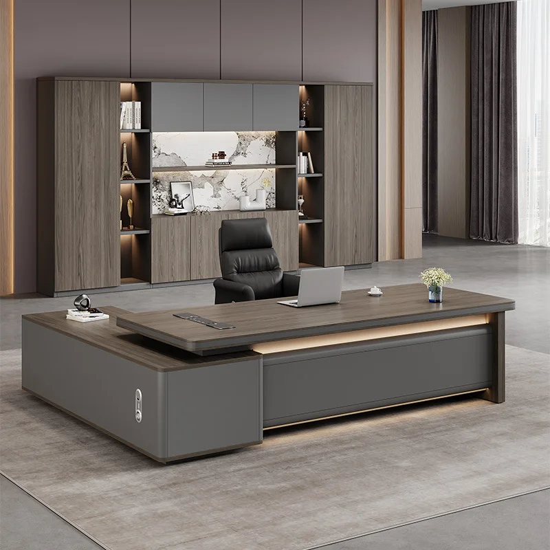 

Стол Boss Высококачественный большой письменный стол Офисная мебель Стул Стол человека