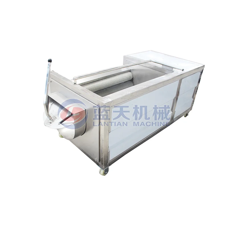 

Electric Carrot Radish Potato Ginger Washing Peeling And Cutting Machine Fruit And Vegetable Washer Wash Garlic Cleaning Machine