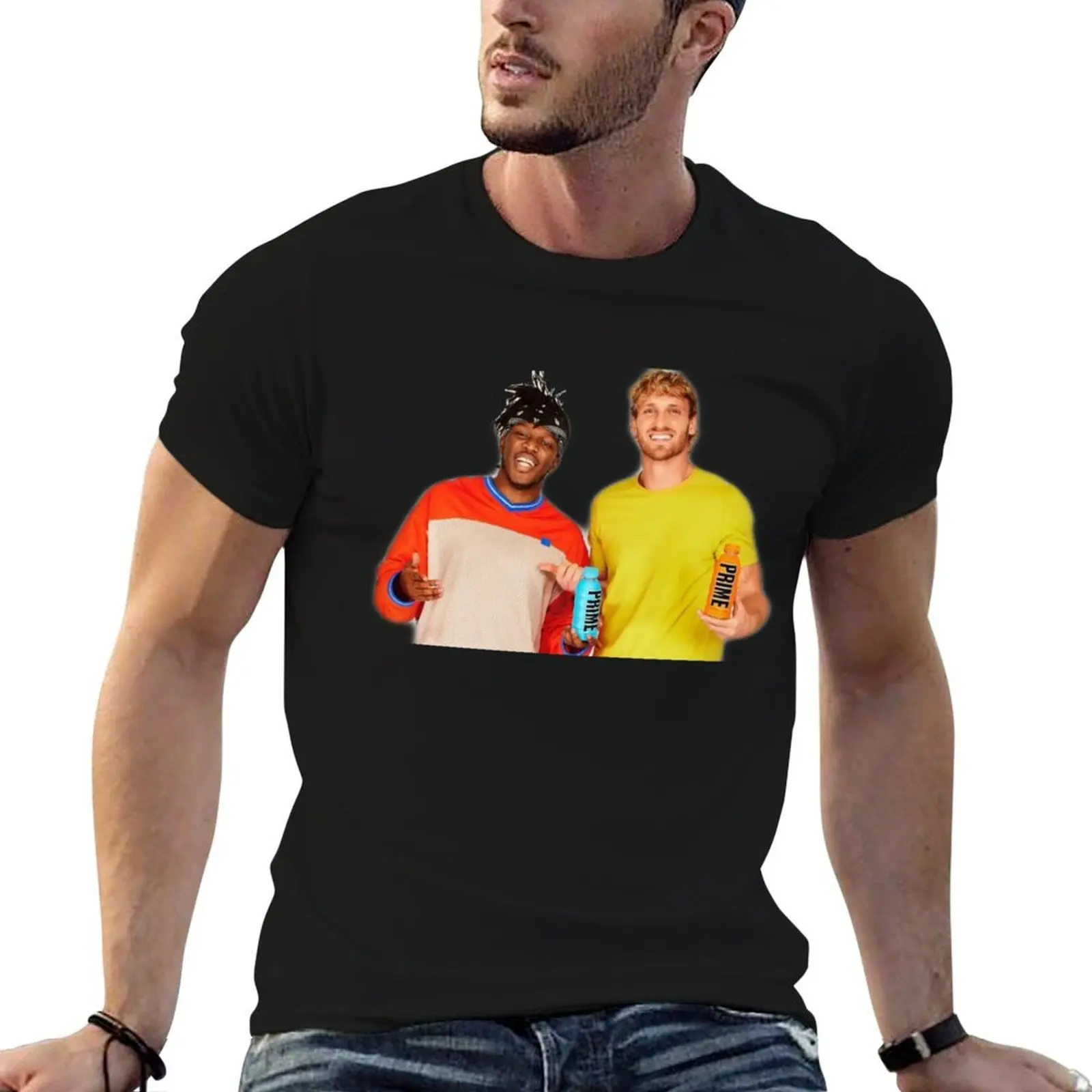 

Logan Paul and KSI T-Shirt anime tshirt t shirt custom print T-Shirt