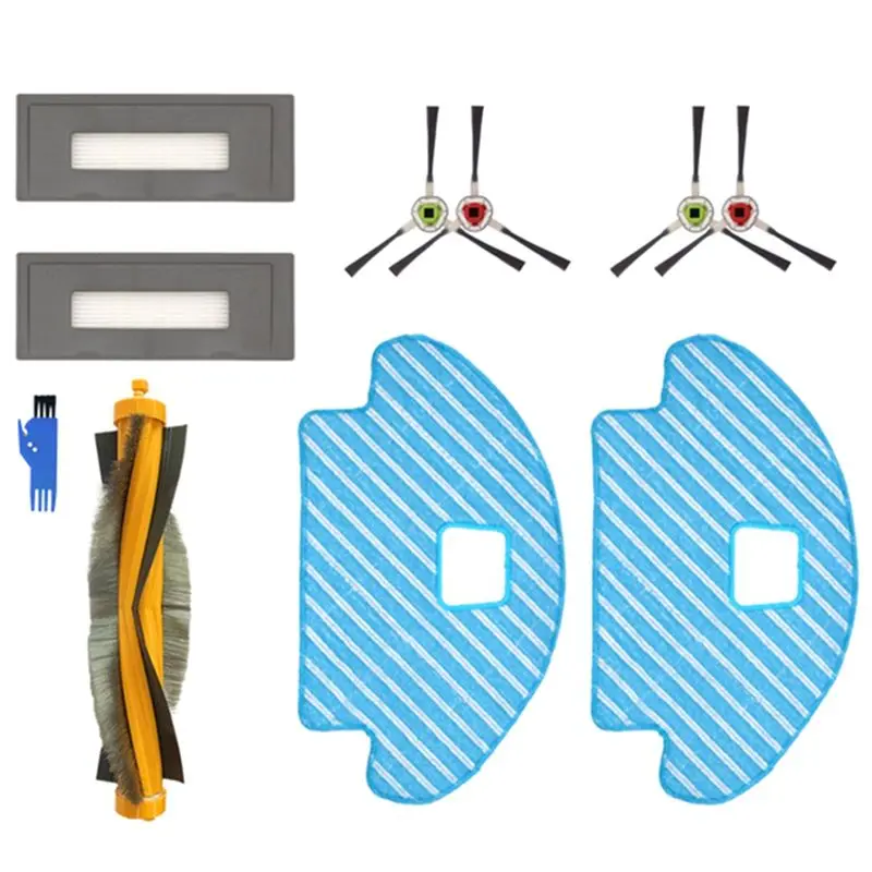 

Запчасти и аксессуары ABLK для робота-пылесоса Ecovacs Deebot OZMO 930 610: основная щетка, боковая щетка, фильтр, насадка для влажной уборки