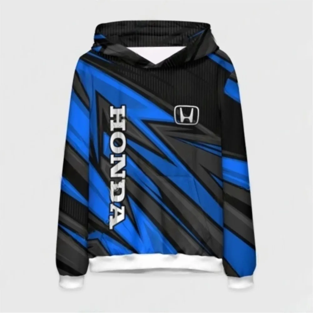 

Быстросохнущие толстовки с капюшоном из джерси для мотоцикла Honda в диагональную полоску для велосипеда и горных гонок, мужская и женская бронированная толстовка с капюшоном