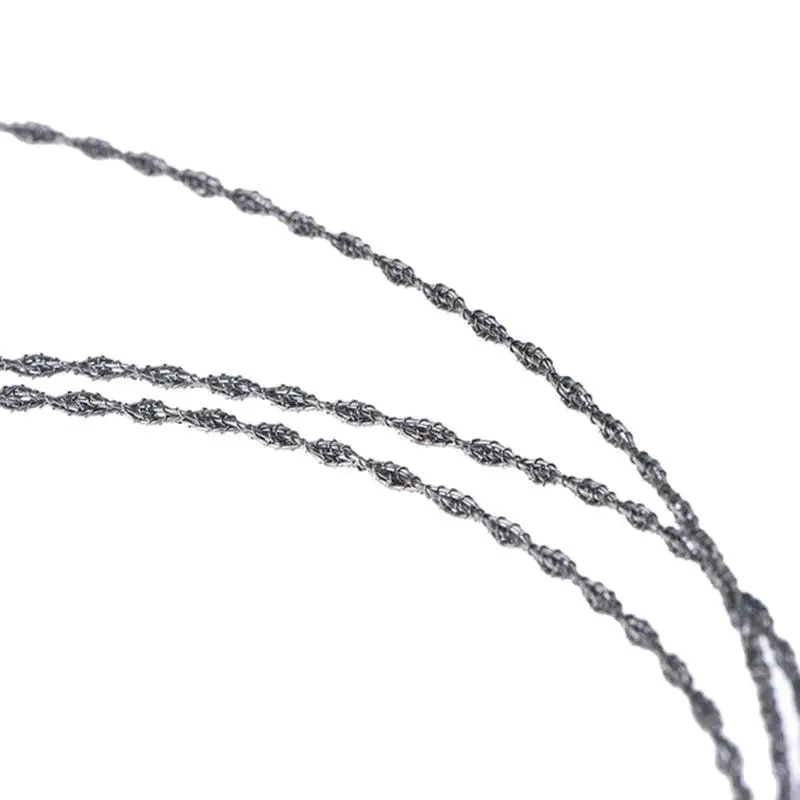 Y3NB 28"/ 72cm Outdoor String Wire Pocket Scroll Hand Stainless Steel Rope Saws