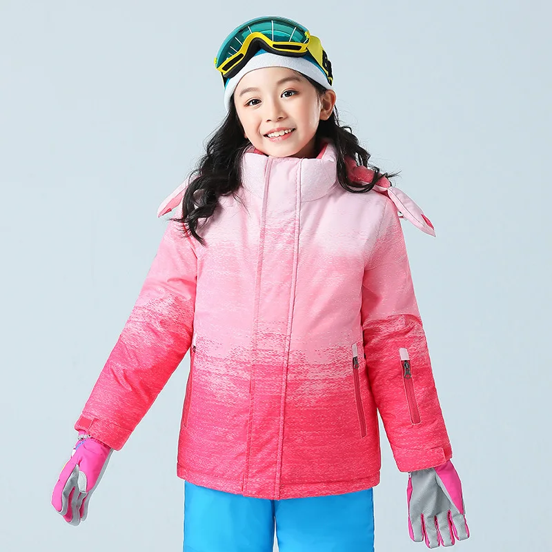 

-30 ℃ children's waterproof skiing jacket Boys Girls Warm Thick Winter Coat Snow off-road 4 5 6 7 8 9 10 11 12 13 years outdoors