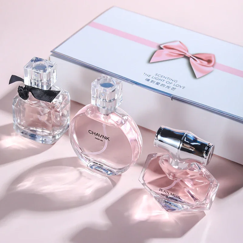 Luxury Brand Women Valentine's Day Perfume Gift Box Set духи Lasting Floral Scent Exudes Feminine Charm Fragrance Eau De Parfum