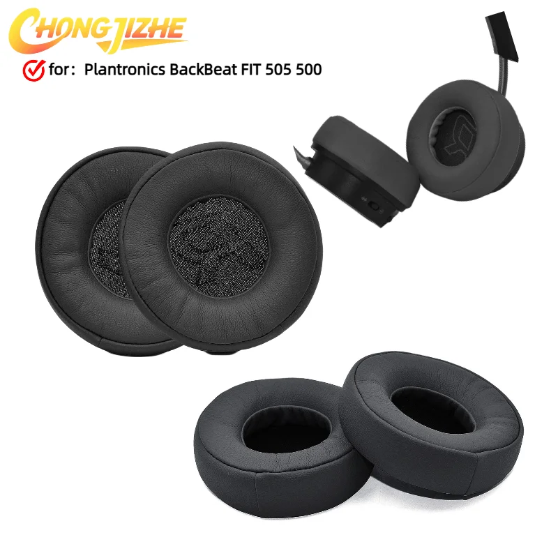 

CHONGJIZHE Replacement Earpads For Plantronics BackBeat FIT 505 500 Earmuffs Sponge Cushion Cover Repair Parts Headphone