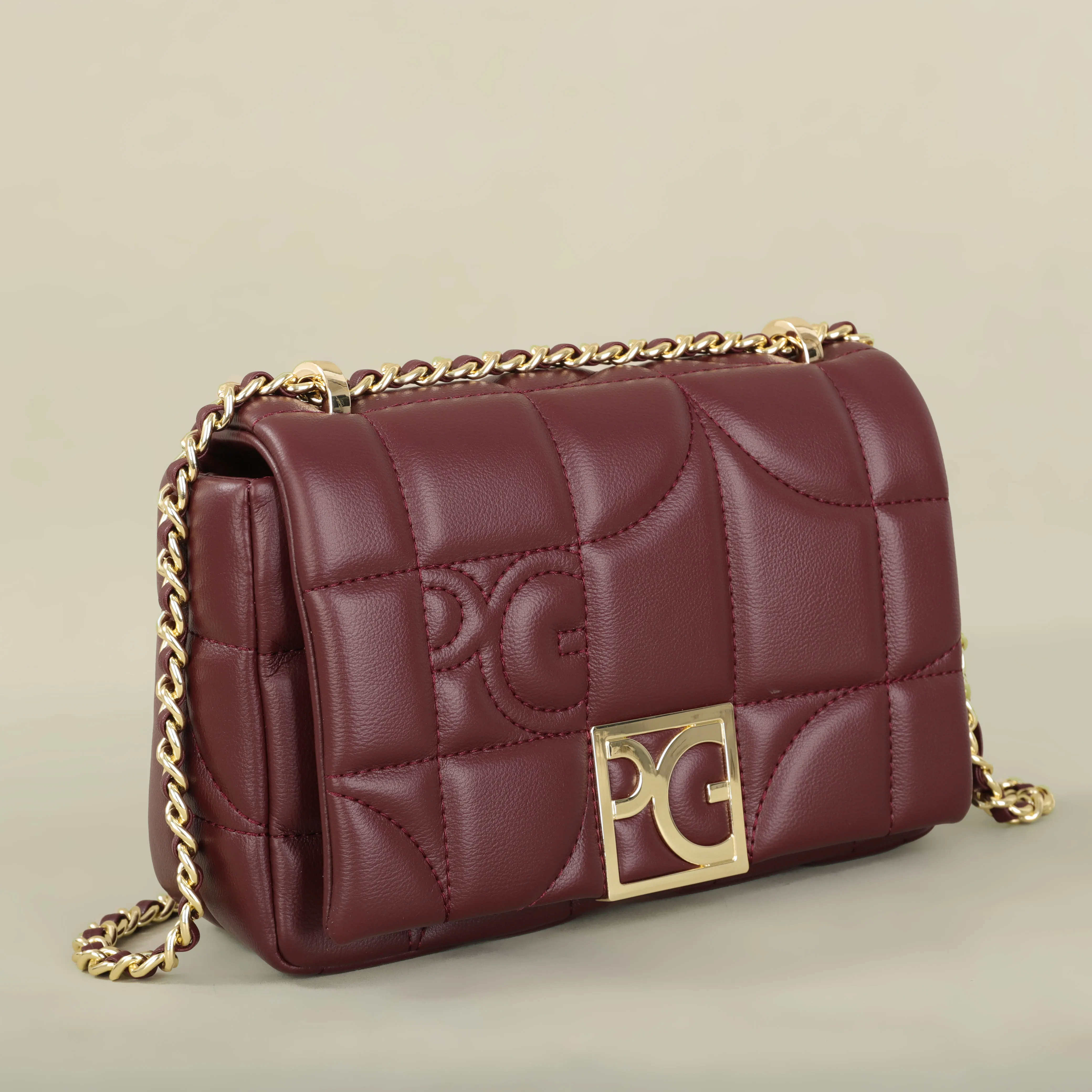 PG 2026 Modische Klassische Retro Damen Schultertasche aus Leder für Partys Multifunktionale Klassische Crossbody-Tasche Neues Design – Detail 13