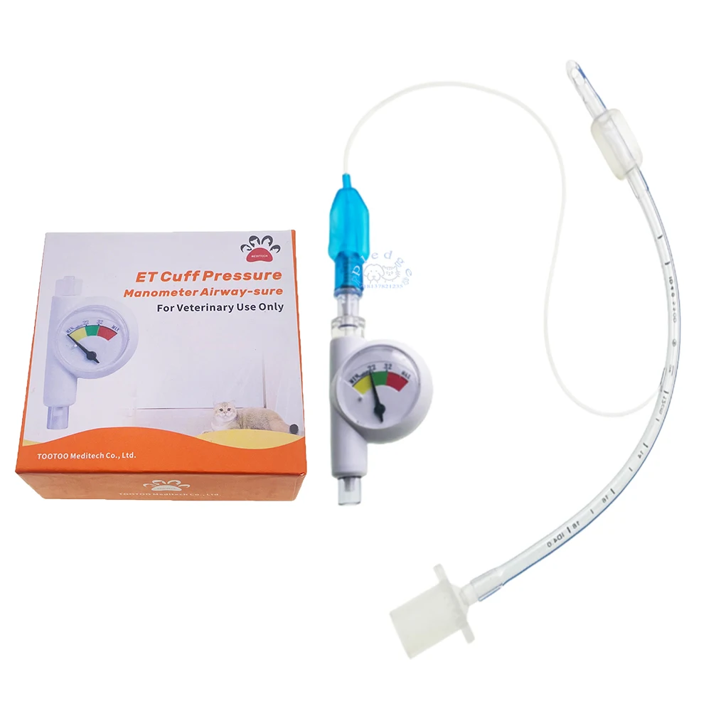 Manomètre pour sonde endotrachéale L’outil essentiel pour une anesthésie sécurisée chez les animaux de compagnie