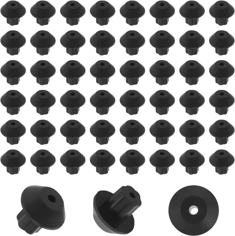 Pack of 48 Rubber Foot Pads Countertop Supports Base Feet Rubber Feet Set Dropship