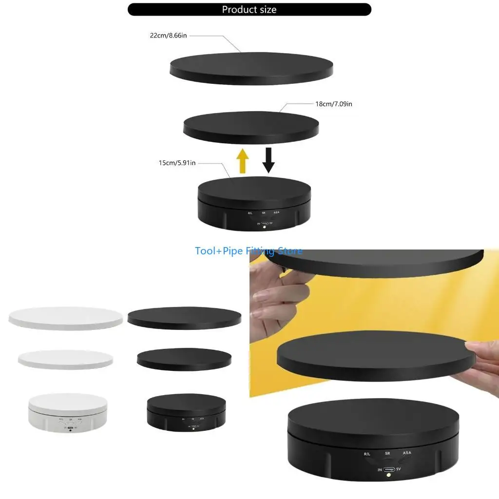 F92B 360 Rotating Display Photography Turntable Automatic Rotating Display Stand