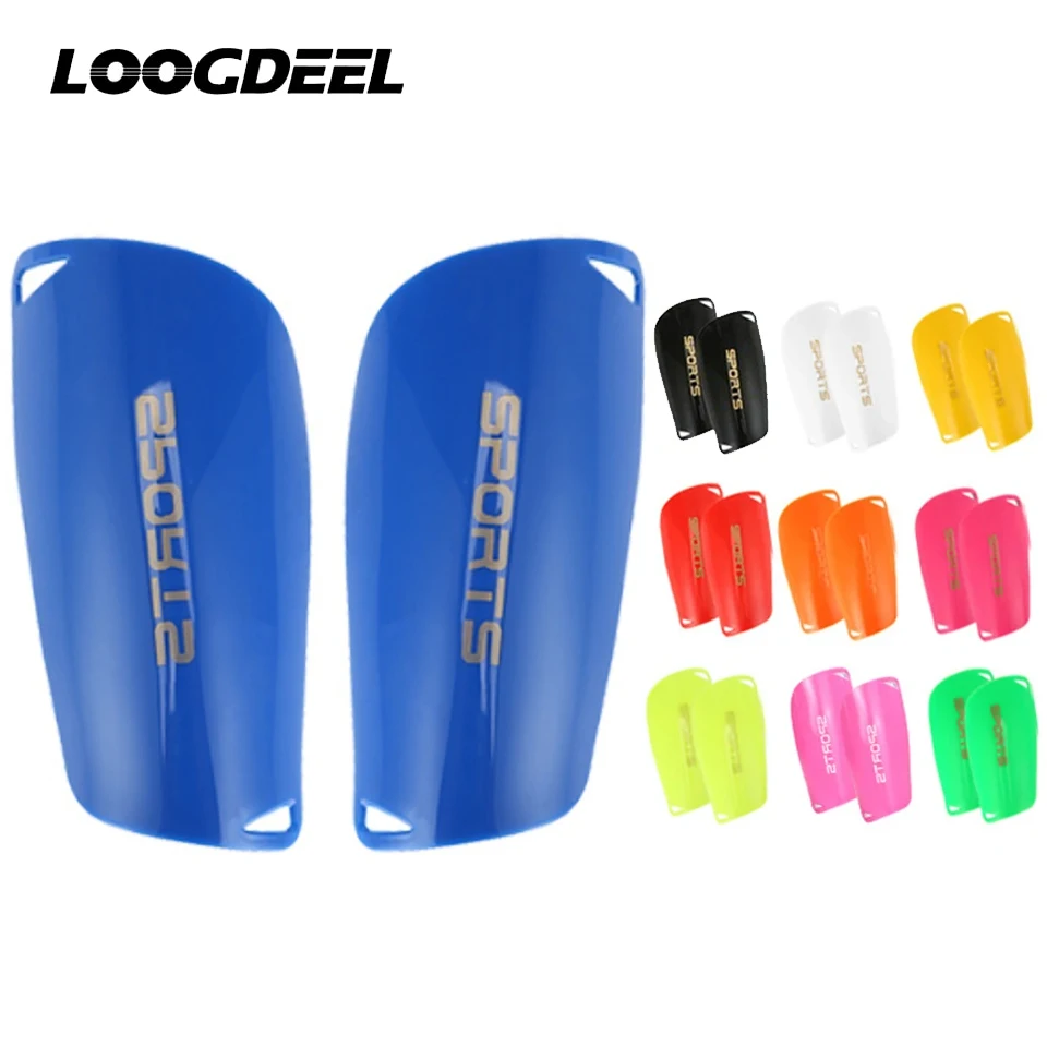 Loogdeel Soccer Shinguards Football Protectors Pads Light Sock Insert Board Boy Football Training Legging Supports Shin Guards