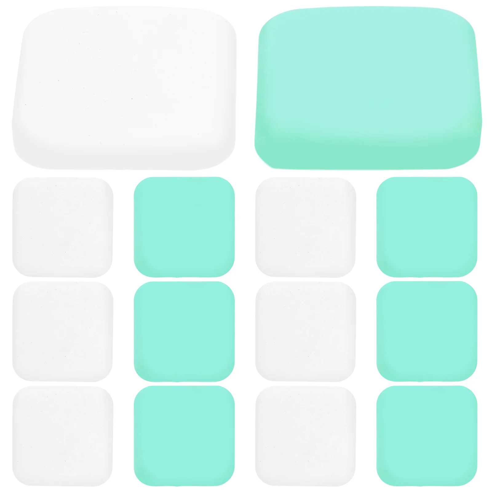 

16pcs Silicone Door Bumpers Anti-Collision Handle Buffer Pads Noise Reducing Wall Protection - Heavy Duty Decorative Bumper