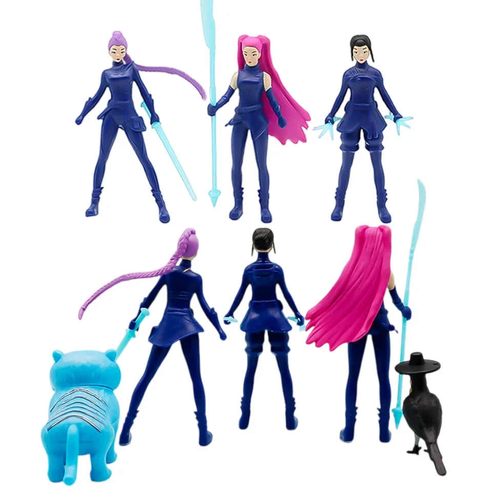 2025 NOWOŚĆ HOT Kpop Demon Hunt seria figurek w kopertach niespodziankach Figurka Tygrys Anime Zabawka Dekoracja na biurko Prezent na Halloween Boże Narodzenie dla dzieci