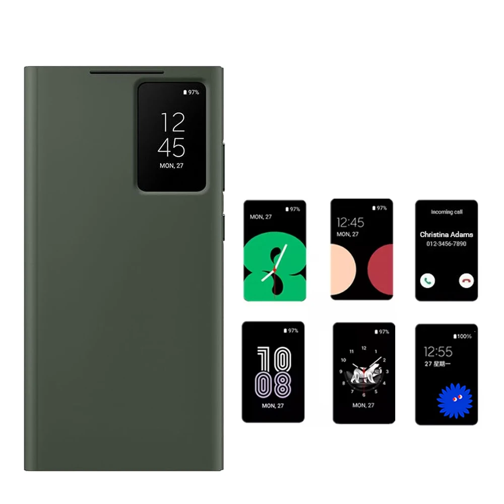 Oryginalne etui na smartfon Galaxy S23Ultra Smart View Wallet do Samsung Galaxy S23 Ultra Smart Clear View Flip Cover EF-ZS918 — zdjęcie produktu 4