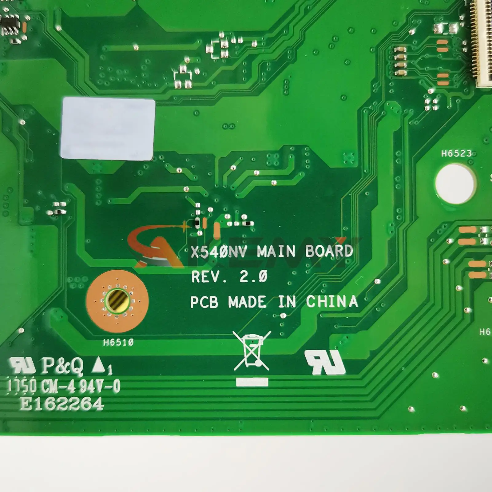 Imagem -06 - Placa Principal X540nv para Laptop Asus X540n D540nv F540nv Motherboad com N4200 N3350 N3450 Cpu 8g 4g Ram 920mx-v2g Totalmente Testado