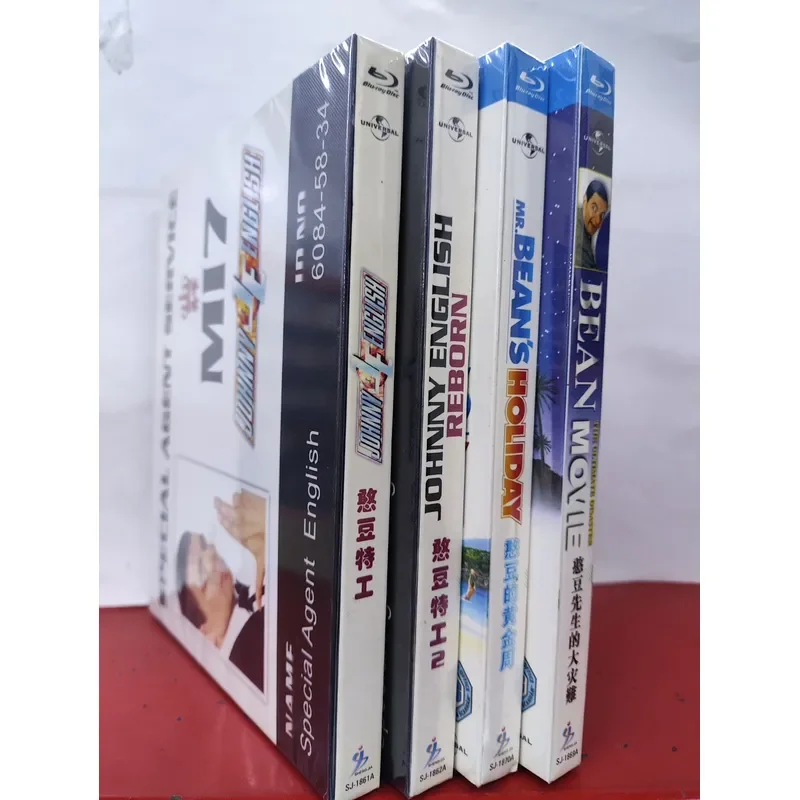 Agent Bean 4 Blu-ray Discs Brand New Unopened Including Agent Bean 1 Agent Bean 2