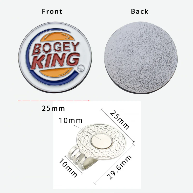 Ball Marker Set - Bogey/Birdie King Golf Gift accessories