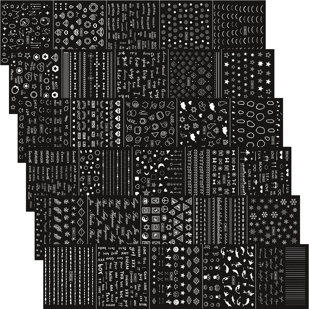 conjunto-de-90-pecas-de-adesivos-geometricos-y2k-para-unhas-com-linhas-douradas-prateadas-e-brancas-estrelas-e-letras-ultrafinos-para-manicure-diy