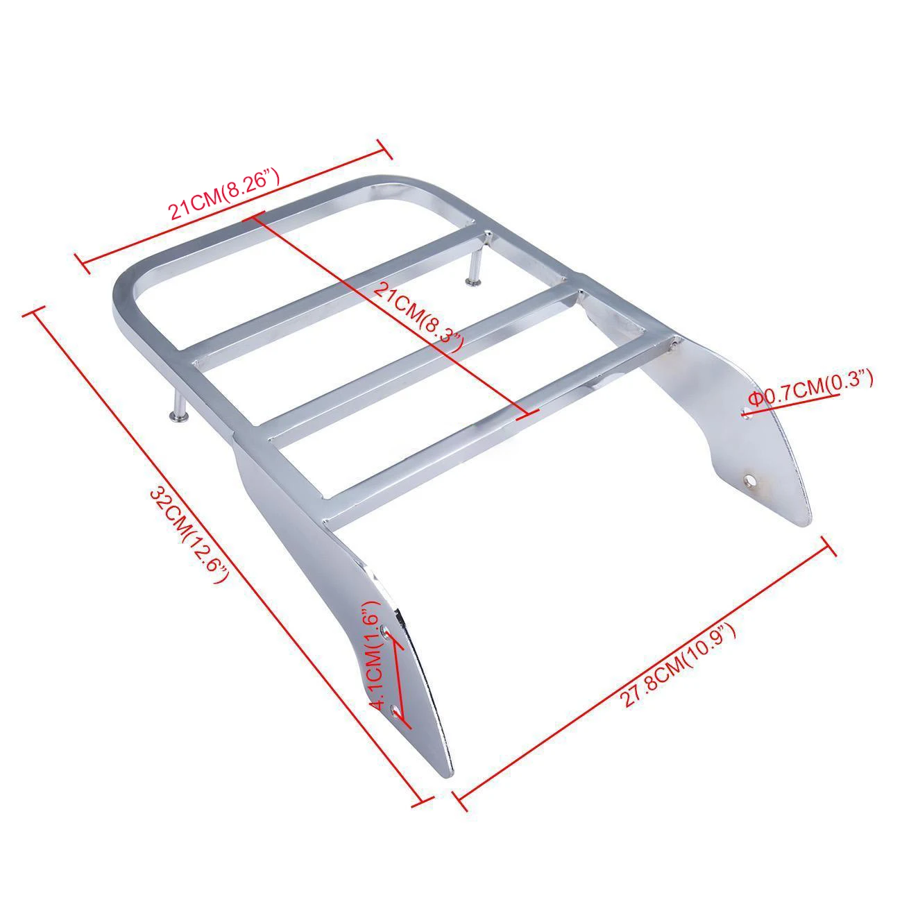 For Honda Shadow Spirit 750 VT750 C2 2001 2002 2003 2004-2008 Steed VLX 600 VLX600 1999-2007 Motorcycle Sissy Bar Luggage Rack