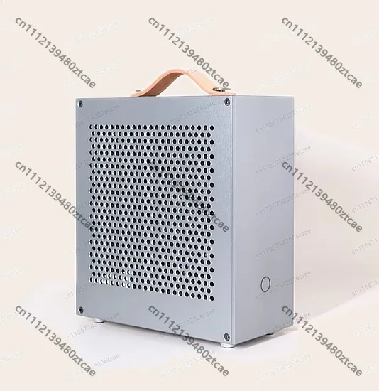 BUG-D1 DC-ATX PSU 12V Half-Height Knife-Cut Mini-ITX Case Soft Router Aluminum Alloy Barebone