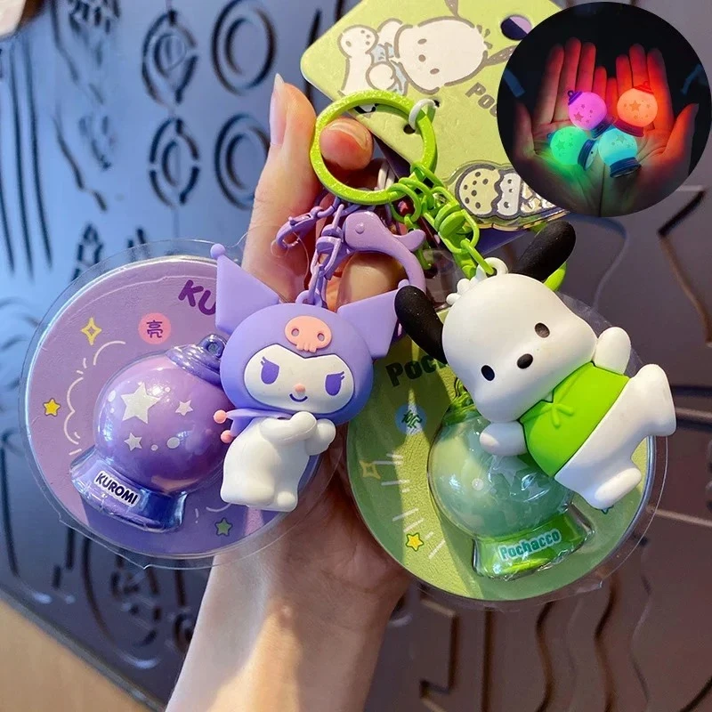 

Sparkling Planet Series Keychain Pendant Fashion Bag Decoration My Melody Pochacco Fashionable New Holiday Gift Children