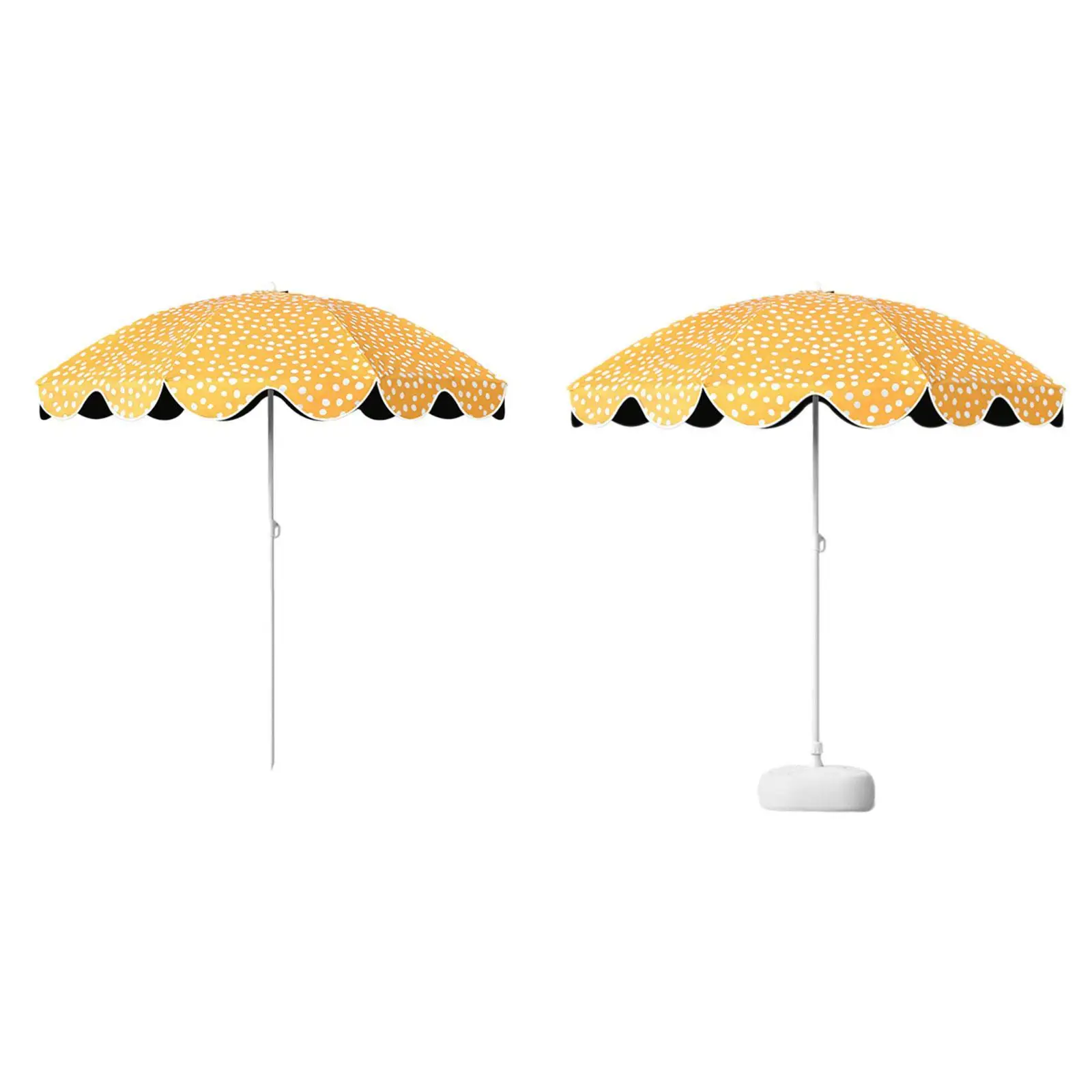 

Replacement Parasol Canopy Patio Furniture Cover Water Resistant Outdoor Table Umbrella for Deck Market Pool Garden Yard