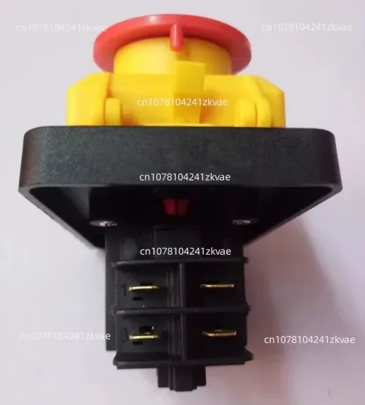 Single phase magnetic self-locking switch KJD22 250VAC 16 (12) A start stop emergency stop button