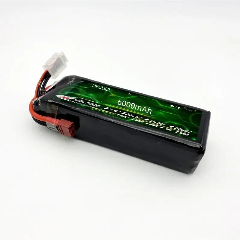 6000mAh 6S 22.2V High-Rate Model Aircraft Polymer Lithium Battery