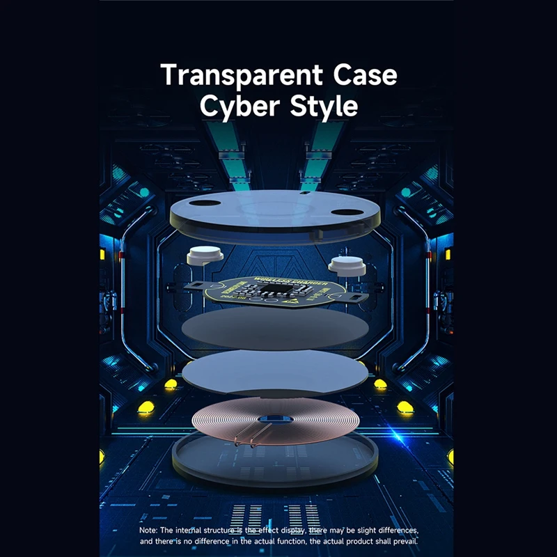 Mouse Charger Magnetic Positioning QI Module Base Replacement For Logitech GPW/GPW G502 G403 G703 G903 G Pro X Superlight