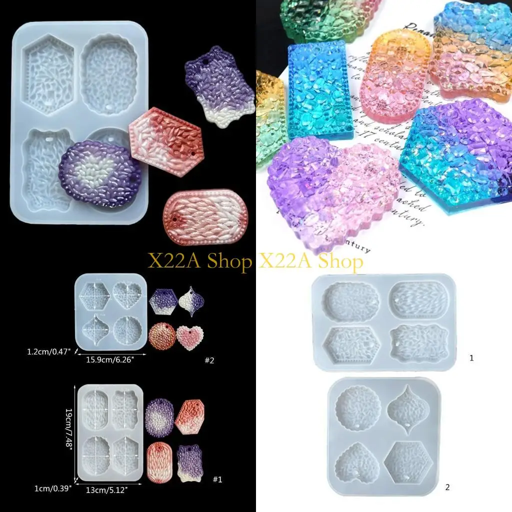 Unique Listing Mold Resin Casting Pendant Mold Suitable for Diy Crafts Home Decoration
