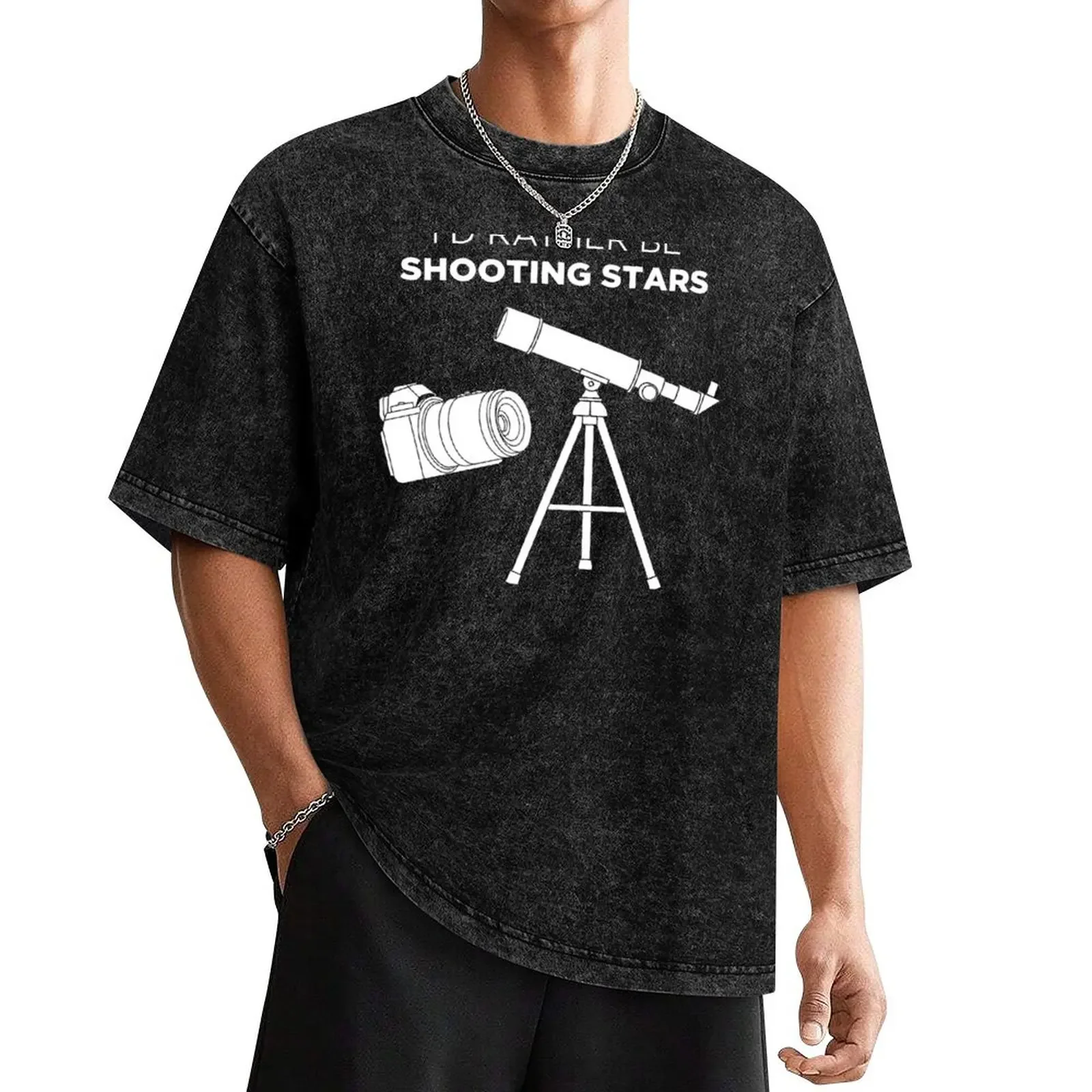 

Shooting Stars Photographer Astrophotography design T-Shirt graphic tee shirt customs oversized t shirts for men