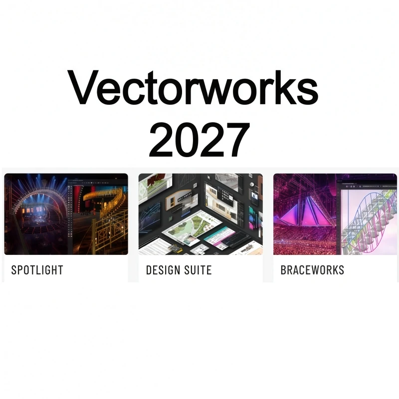 Full Version Multi-Functional Design Tool Vectorworks 2027 for Entertainment Building Interior Landscape Architecture