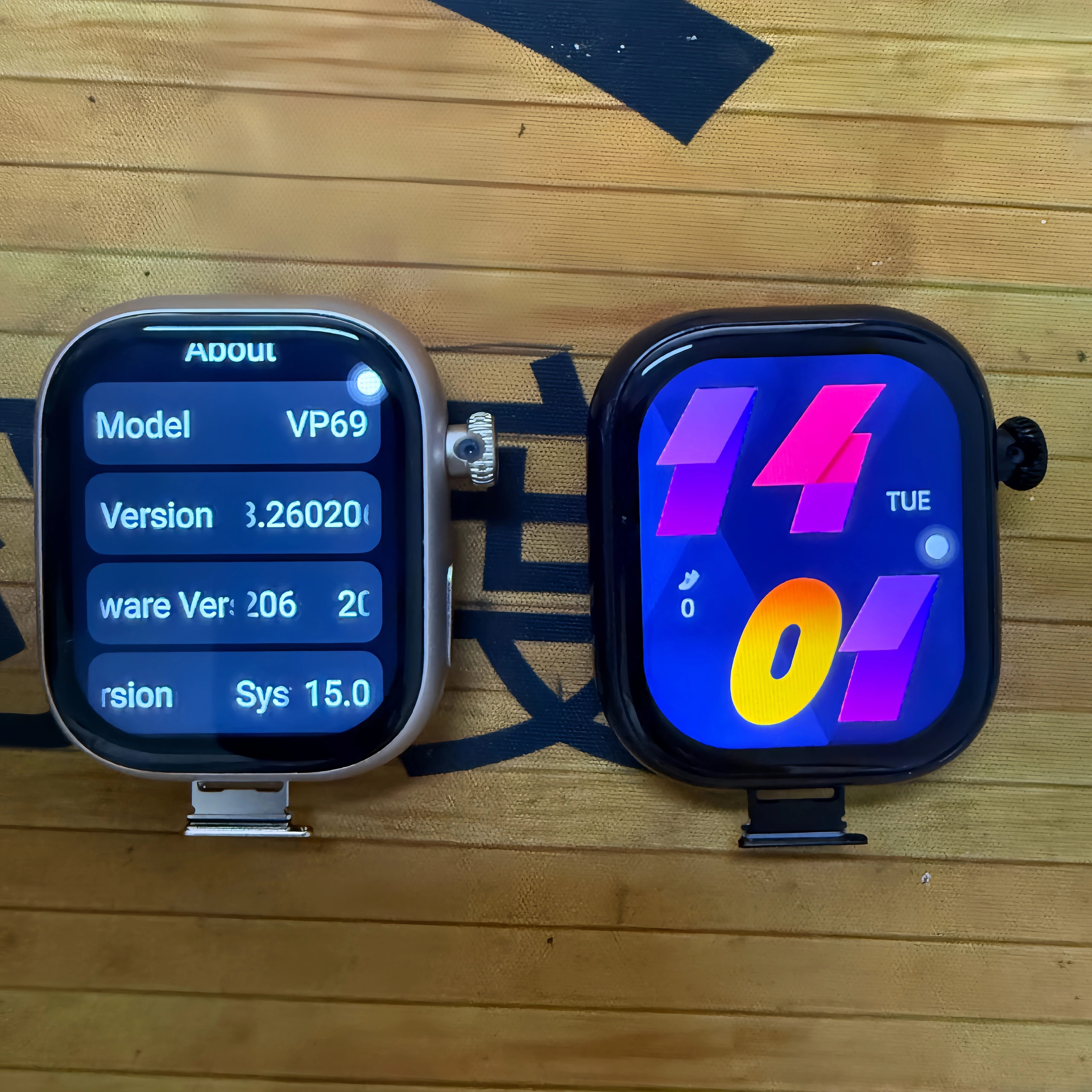 VP69 5G full Netcom 2.39inch A - Smartwatch Watches Price recension och pris