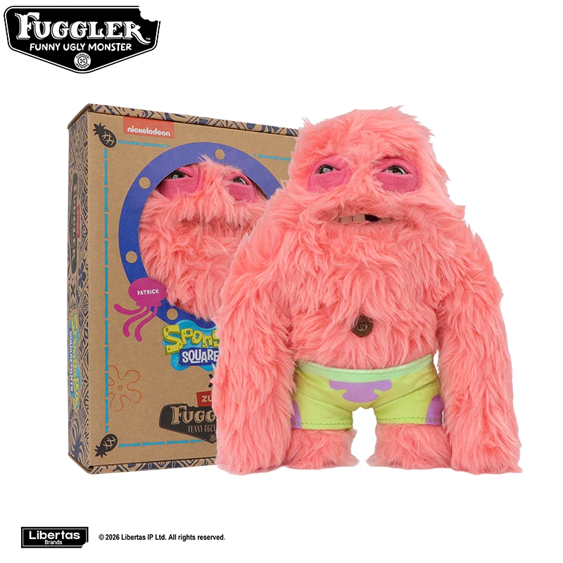 Original Fugglers Lustige Hässliche Monster Fuggler Plüschtiere Fuggler Zahnmonster Spongebob Schwammkopf Patrick Star Plüschpuppen