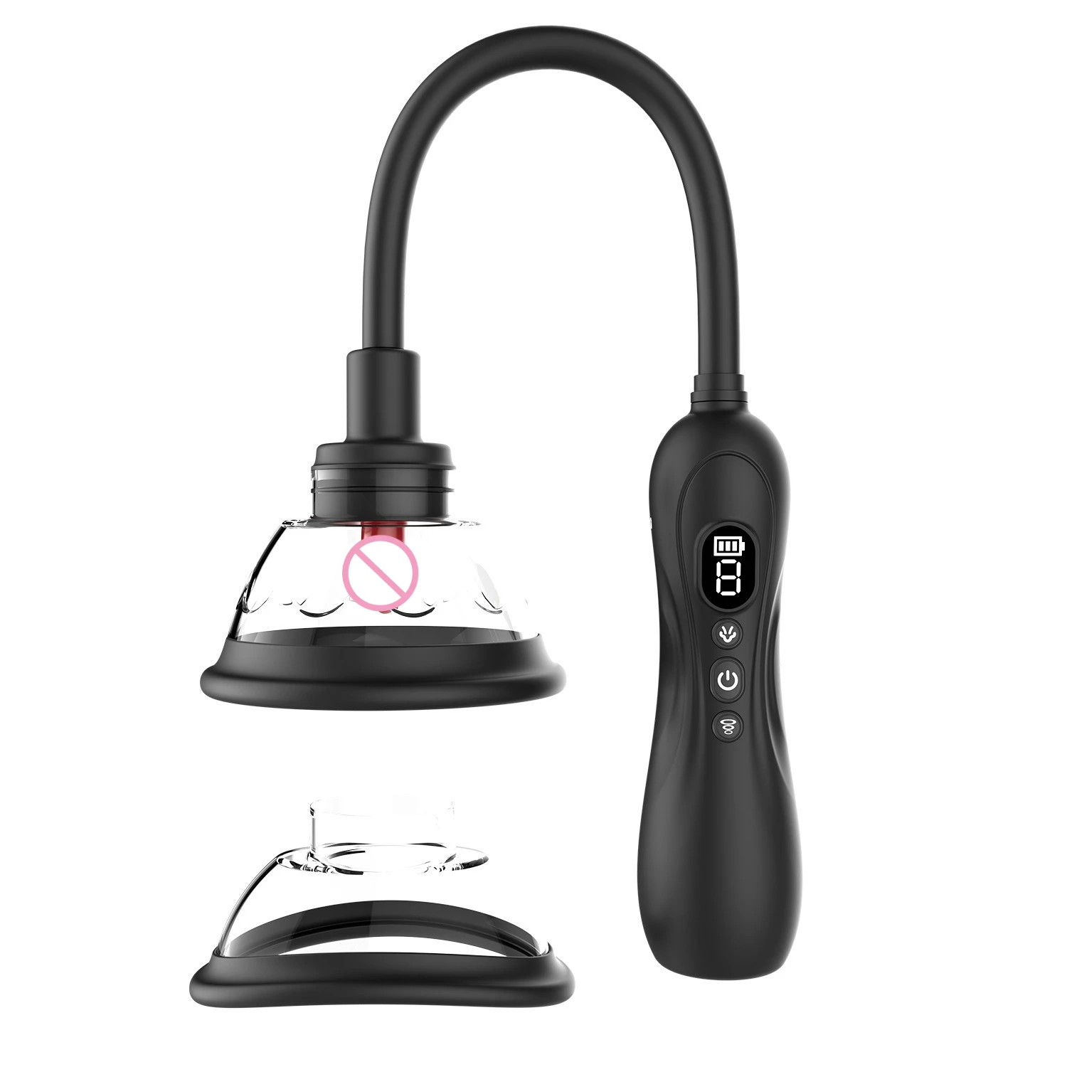 Pussy Pump Nipple Sucking Vibrator Toys BDSM Electric Vacuum Vagina Sex Pump with 9 Suction Female Sex Toy Clit Sucker for Women