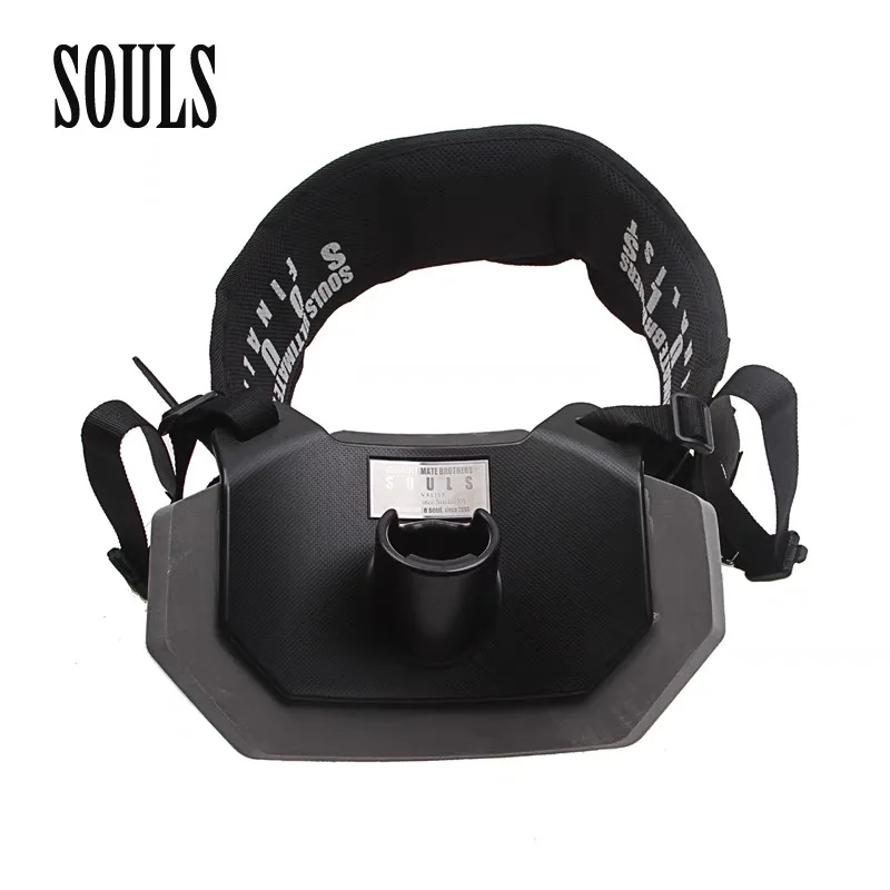 Rod belt Japan SOULS waist protection belly top sea fishing wave climbing iron plate giant bluefin tuna belt seat fighting belt